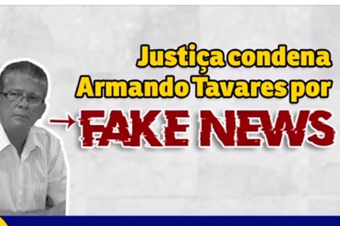 Justiça condena Armando da Farmácia por Fake News