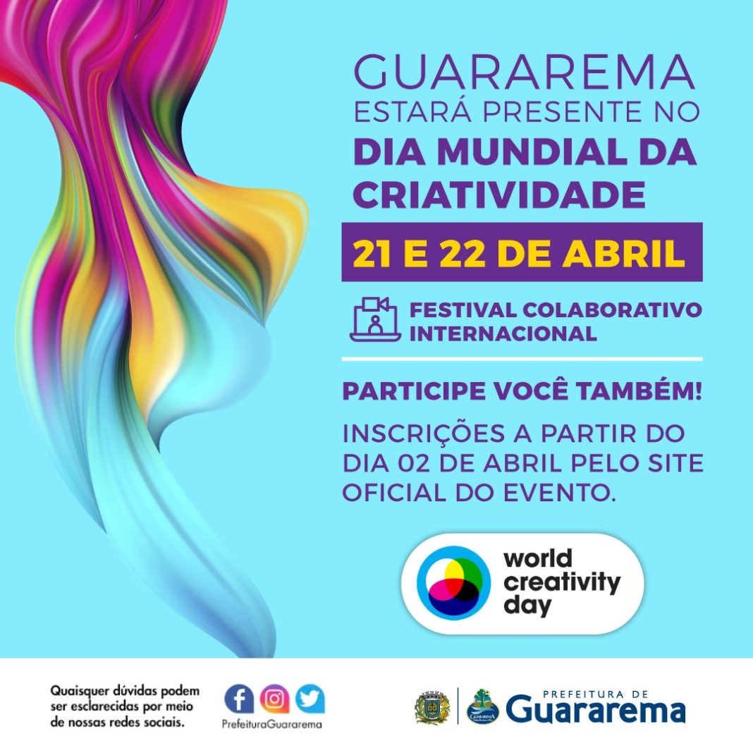 Guararema participa do Dia Mundial da Criatividade