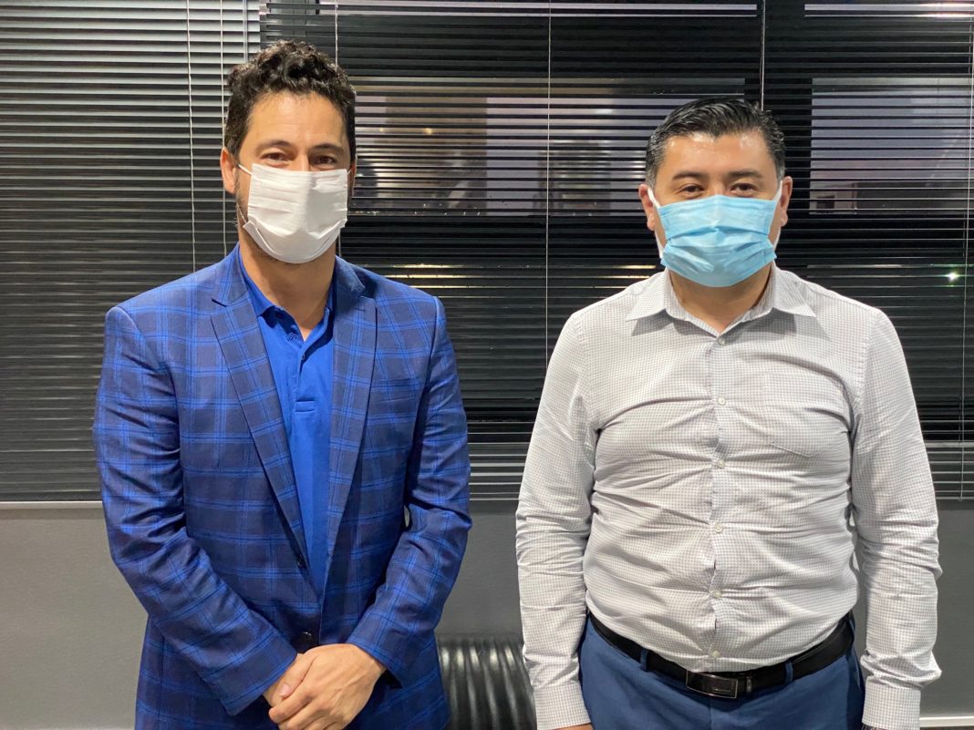 Ashiuchi se reúne com deputado federal Marcio Alvino