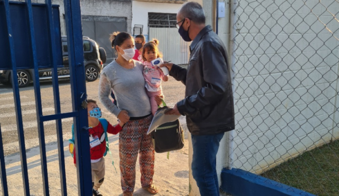 Brigada da Pandemia na Escola assegura o cumprimento dos protocolos sanitários