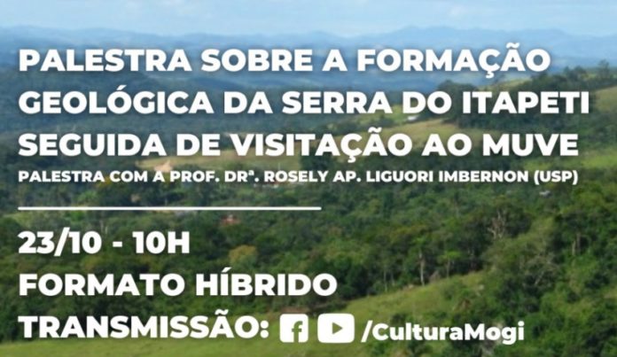 Cultura de Mogi promove neste sábado palestra sobre a formação geológica da Serra do Itapeti