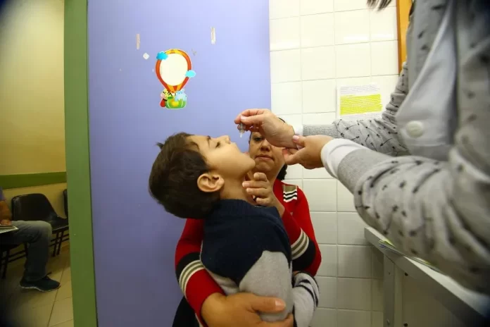Arujá promove vacinação contra a paralisia infantil neste sábado