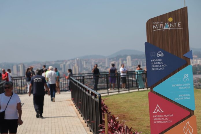 Parque do Mirante se consolida como importante área de lazer e contemplação de Suzano