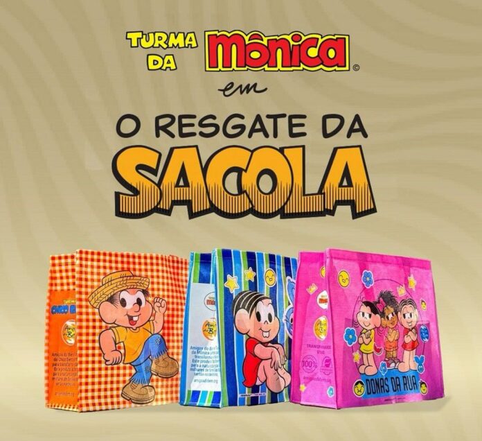 Campanha do Mogi Shopping com a Turma da Mônica tem sacolas e encontro com personagens