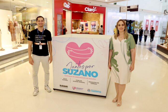 Suzano Shopping é novo ponto de doação aos atingidos pelas chuvas