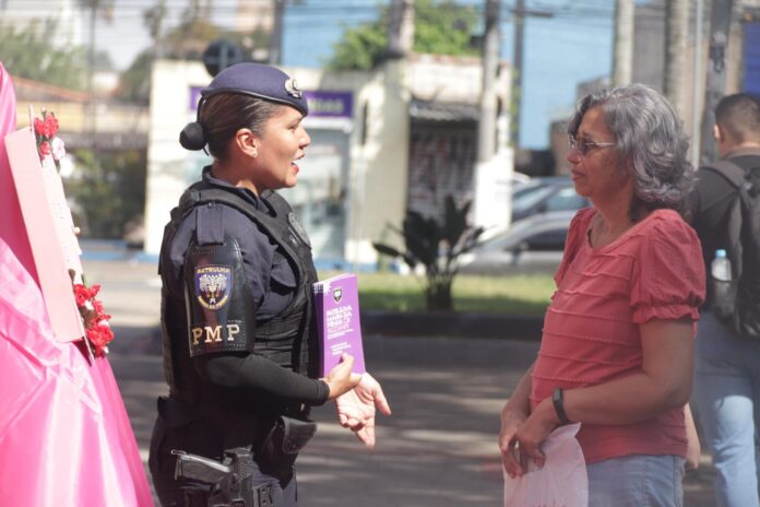 Patrulha Maria da Penha intensifica ações no Mês da Mulher com campanha informativa