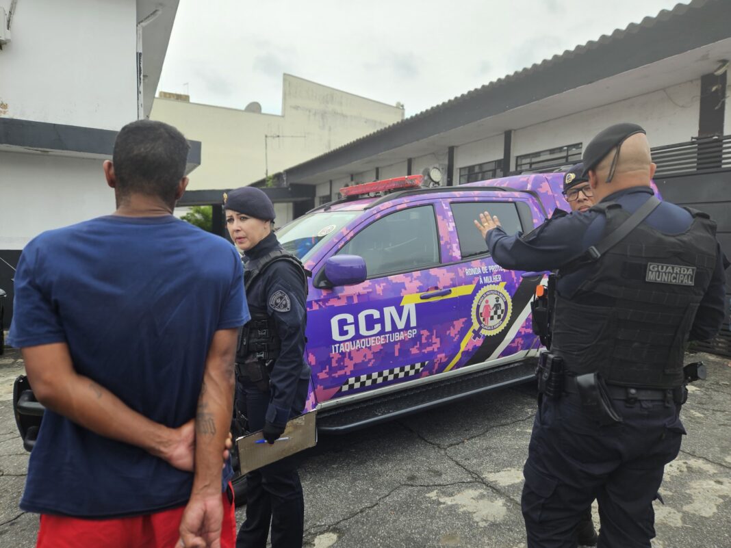 Ronda de Proteção à Mulher de Itaquá prende homem em flagrante por estupro de vulnerável