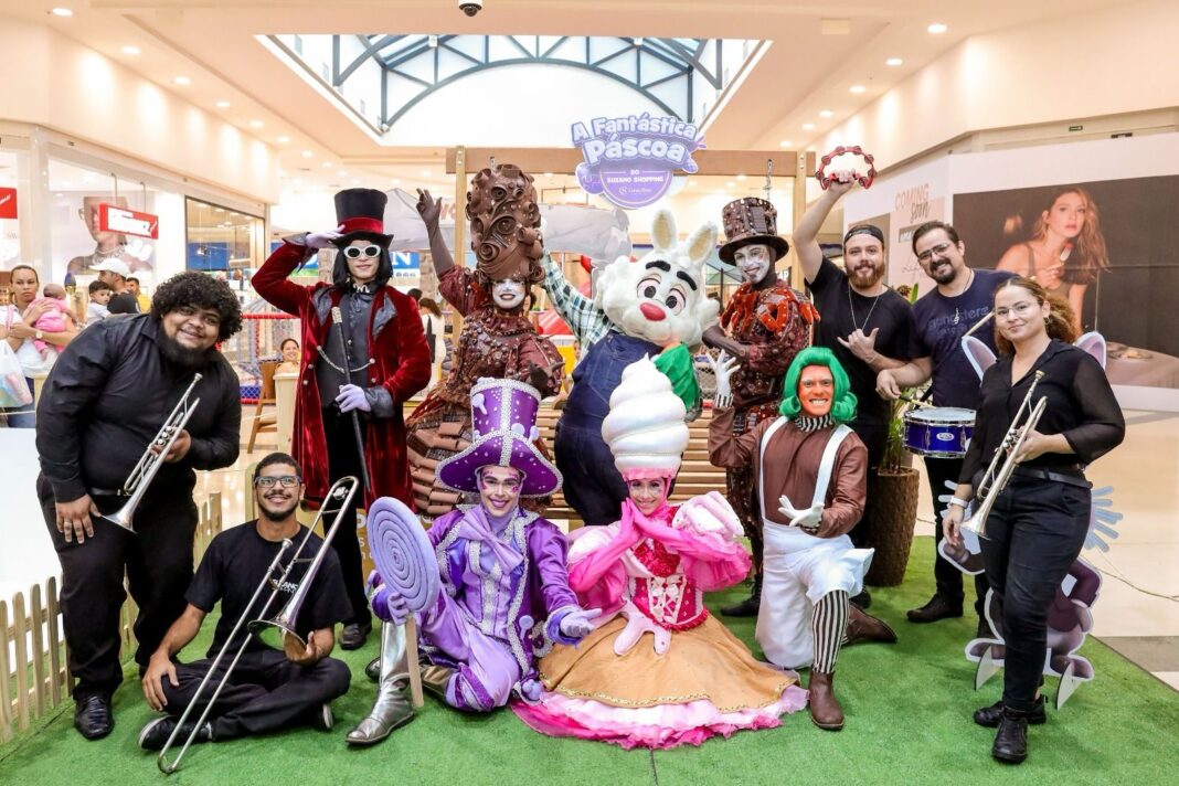 Páscoa do Suzano Shopping terá chegada festiva do Coelhinho, personalização de ovos de chocolate e muita diversão para as crianças