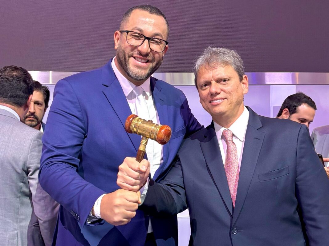 Saulo Souza comemora leilão das linhas 11, 12 e 13 que garantirá pacote de investimentos para Poá